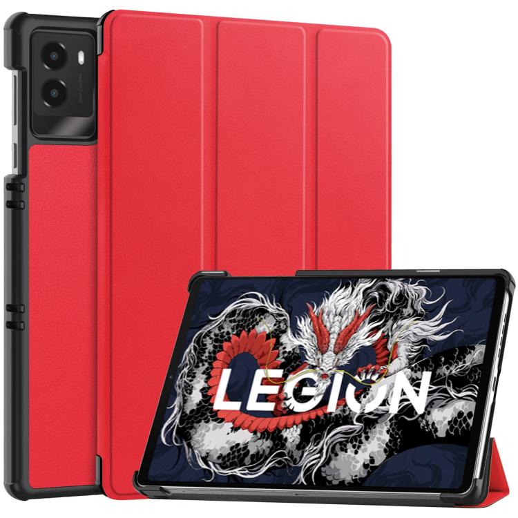 Custer Texture 3-Fold Holder Leather Smart Tablet Case, For Lenovo Yoga Tab 11.1 2025, For Lenovo Idea  Tab Plus 12.1, For Lenovo Legion Y700 2025, For Lenovo Tab One TB-305FU / Tab K9, For Lenovo Tab 10.1 2025 / K10 2nd / S10, For Lenovo Idea Tab Pro ...