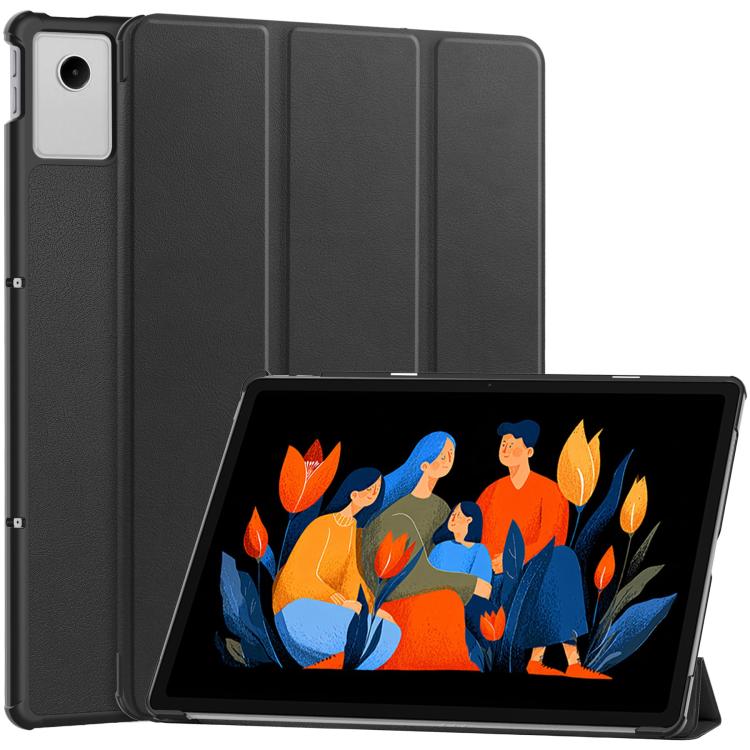 Custer Texture 3-Fold Holder Leather Smart Tablet Case, For Lenovo Yoga Tab 11.1 2025, For Lenovo Idea  Tab Plus 12.1, For Lenovo Legion Y700 2025, For Lenovo Tab One TB-305FU / Tab K9, For Lenovo Tab 10.1 2025 / K10 2nd / S10, For Lenovo Idea Tab Pro ...