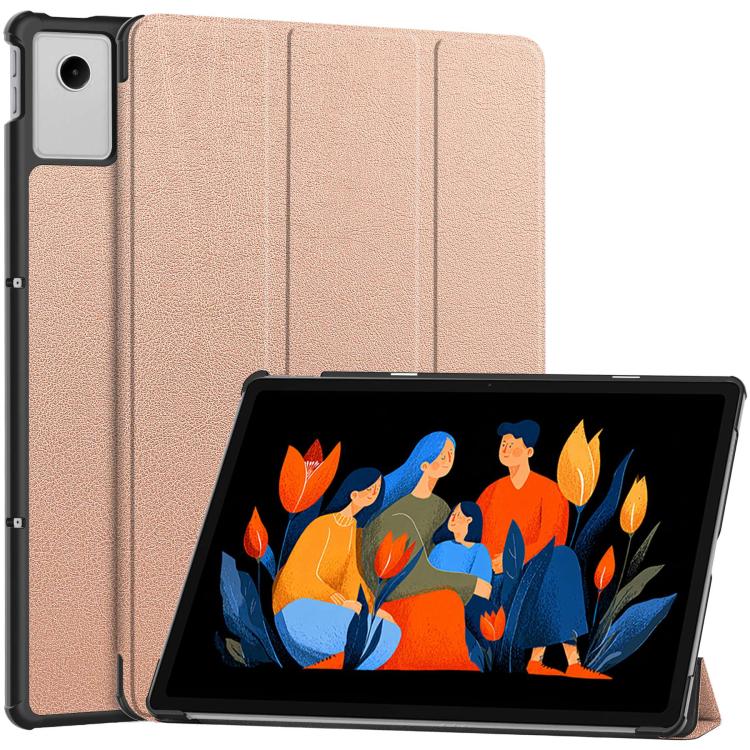 Custer Texture 3-Fold Holder Leather Smart Tablet Case, For Lenovo Yoga Tab 11.1 2025, For Lenovo Idea  Tab Plus 12.1, For Lenovo Legion Y700 2025, For Lenovo Tab One TB-305FU / Tab K9, For Lenovo Tab 10.1 2025 / K10 2nd / S10, For Lenovo Idea Tab Pro ...