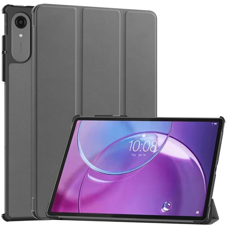 Custer Texture 3-Fold Holder Leather Smart Tablet Case, For Lenovo Yoga Tab 11.1 2025, For Lenovo Idea  Tab Plus 12.1, For Lenovo Legion Y700 2025, For Lenovo Tab One TB-305FU / Tab K9, For Lenovo Tab 10.1 2025 / K10 2nd / S10, For Lenovo Idea Tab Pro ...