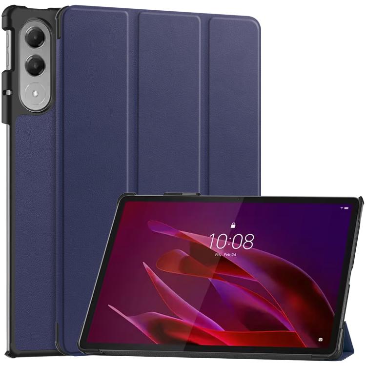 Custer Texture 3-Fold Holder Leather Smart Tablet Case, For Lenovo Yoga Tab 11.1 2025, For Lenovo Idea  Tab Plus 12.1, For Lenovo Legion Y700 2025, For Lenovo Tab One TB-305FU / Tab K9, For Lenovo Tab 10.1 2025 / K10 2nd / S10, For Lenovo Idea Tab Pro ...