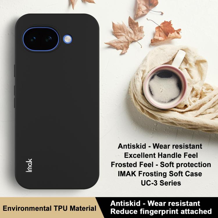 IMAK UC-3 Series Shockproof Frosted TPU Phone Case, For Google Pixel 10a, For Google Pixel 10 Pro XL, For Google Pixel 10 / Pixel 10 Pro, For Google Pixel 9 Pro XL, For Google Pixel 9 / Pixel 9 Pro