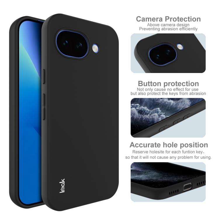 IMAK UC-3 Series Shockproof Frosted TPU Phone Case, For Google Pixel 10a, For Google Pixel 10 Pro XL, For Google Pixel 10 / Pixel 10 Pro, For Google Pixel 9 Pro XL, For Google Pixel 9 / Pixel 9 Pro