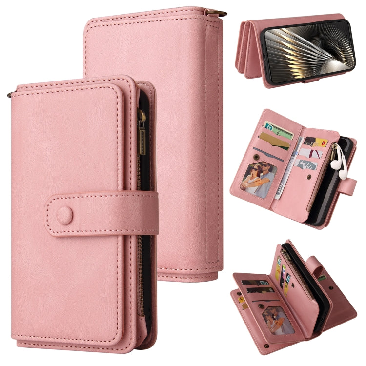 Skin Feel Multi Card Slots Zipper Wallet Leather Phone Case, For Xiaomi 17 Max 5G, For Xiaomi 17T Pro 5G Global, For Xiaomi 17T 5G Global, For Xiaomi 17 Ultra, For Xiaomi 14T Pro, For Xiaomi 14T, For Xiaomi Poco F6, For Xiaomi Poco F6 Pro