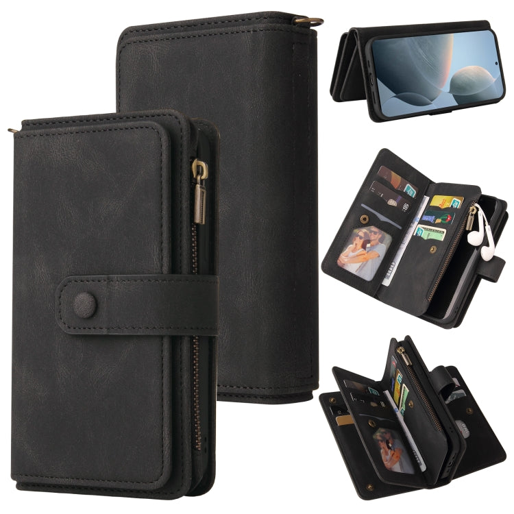 Skin Feel Multi Card Slots Zipper Wallet Leather Phone Case, For Xiaomi 17 Max 5G, For Xiaomi 17T Pro 5G Global, For Xiaomi 17T 5G Global, For Xiaomi 17 Ultra, For Xiaomi 14T Pro, For Xiaomi 14T, For Xiaomi Poco F6, For Xiaomi Poco F6 Pro