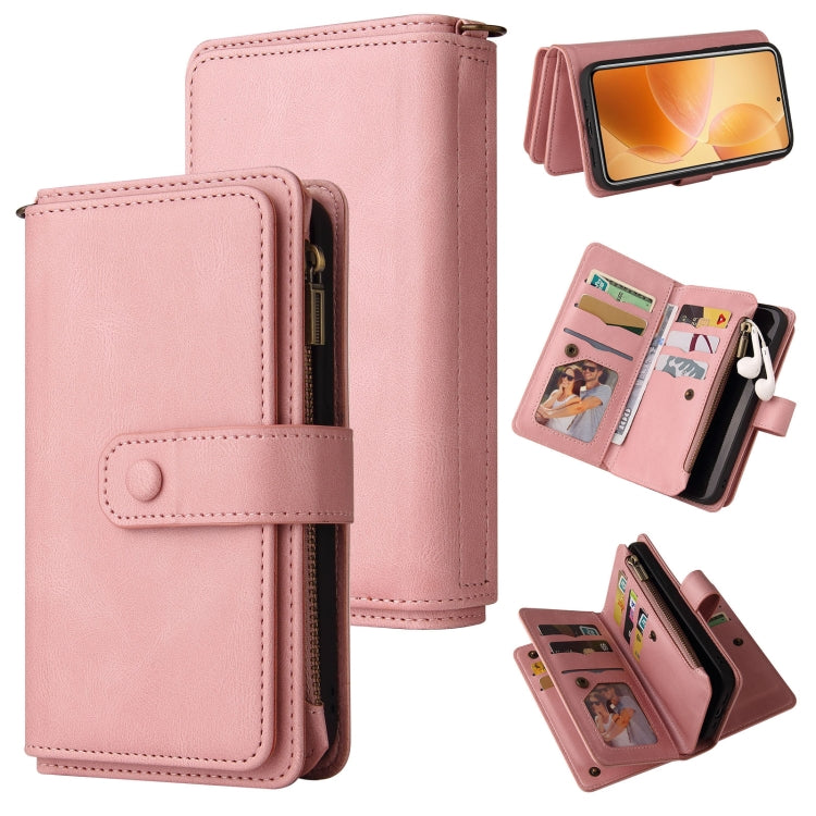 Skin Feel Multi Card Slots Zipper Wallet Leather Phone Case, For Xiaomi 17 Max 5G, For Xiaomi 17T Pro 5G Global, For Xiaomi 17T 5G Global, For Xiaomi 17 Ultra, For Xiaomi 14T Pro, For Xiaomi 14T, For Xiaomi Poco F6, For Xiaomi Poco F6 Pro