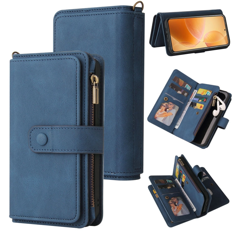 Skin Feel Multi Card Slots Zipper Wallet Leather Phone Case, For Xiaomi 17 Max 5G, For Xiaomi 17T Pro 5G Global, For Xiaomi 17T 5G Global, For Xiaomi 17 Ultra, For Xiaomi 14T Pro, For Xiaomi 14T, For Xiaomi Poco F6, For Xiaomi Poco F6 Pro