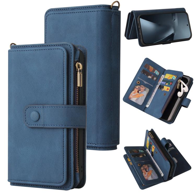Skin Feel Multi Card Slots Zipper Wallet Leather Phone Case, For Xiaomi Poco C95 Pro, For Xiaomi 17 Max 5G, For Xiaomi 17T Pro 5G Global, For Xiaomi 17T 5G Global, For Xiaomi 17 Ultra, For Xiaomi 14T Pro, For Xiaomi 14T, For Xiaomi Poco F6             ...