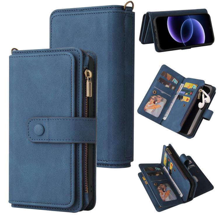Skin Feel Multi Card Slots Zipper Wallet Leather Phone Case, For Xiaomi Poco C95 Pro, For Xiaomi 17 Max 5G, For Xiaomi 17T Pro 5G Global, For Xiaomi 17T 5G Global, For Xiaomi 17 Ultra, For Xiaomi 14T Pro, For Xiaomi 14T, For Xiaomi Poco F6             ...