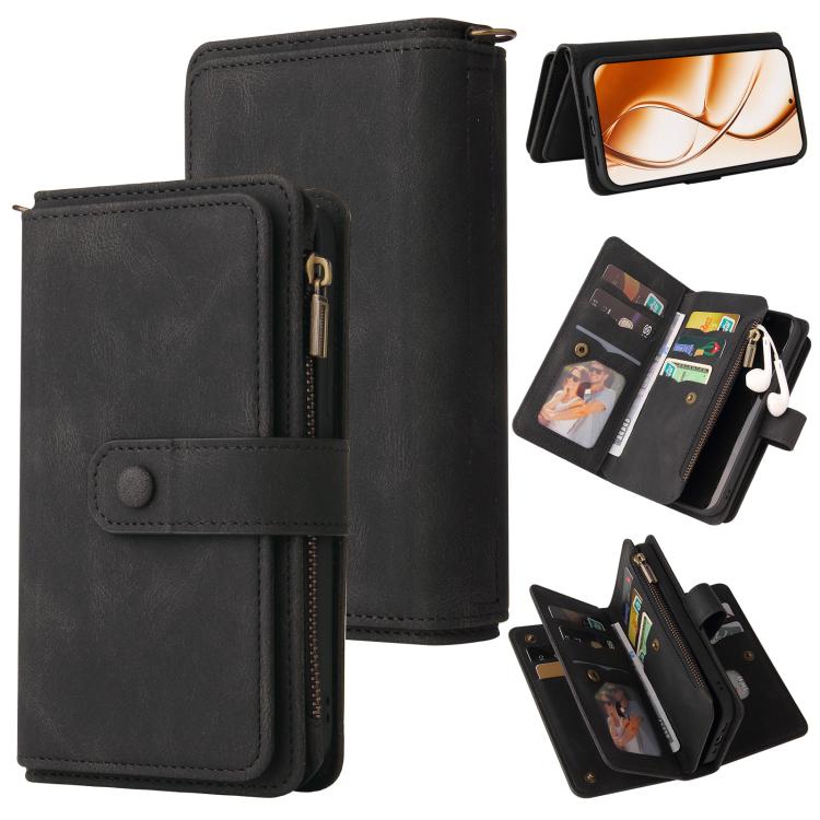 Skin Feel Multi Card Slots Zipper Wallet Leather Phone Case, For Xiaomi Poco C95 Pro, For Xiaomi Poco M8 Power 5G, For Xiaomi 17 Max 5G, For Xiaomi 17T Pro 5G Global, For Xiaomi 17T 5G Global, For Xiaomi 17 Ultra, For Xiaomi 14T Pro, For Xiaomi 14T    ...