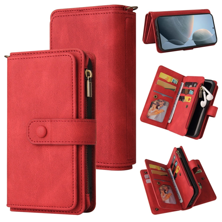 Skin Feel Multi Card Slots Zipper Wallet Leather Phone Case, For Redmi Turbo 5 Max / Poco X8 Pro Max 5G, For Redmi Turbo 5 / Poco X8 Pro 5G, For Redmi Note 14 5G, For Redmi Note 14 Pro / 14 Pro+ 5G, For Redmi 14C 4G Global, For Redmi 13 4G Global      ...