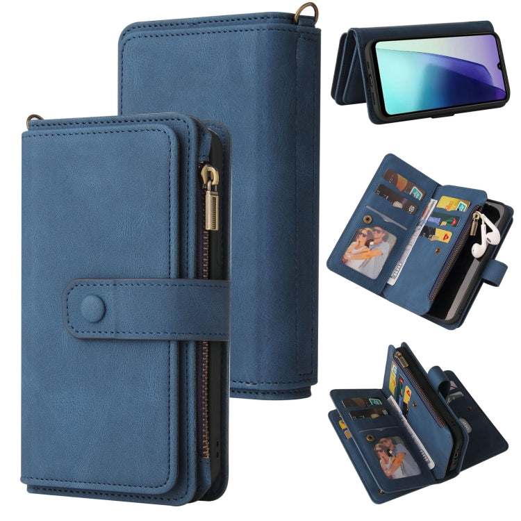 Skin Feel Multi Card Slots Zipper Wallet Leather Phone Case, For Redmi Turbo 5 Max / Poco X8 Pro Max 5G, For Redmi Turbo 5 / Poco X8 Pro 5G, For Redmi Note 14 5G, For Redmi Note 14 Pro / 14 Pro+ 5G, For Redmi 14C 4G Global, For Redmi 13 4G Global      ...