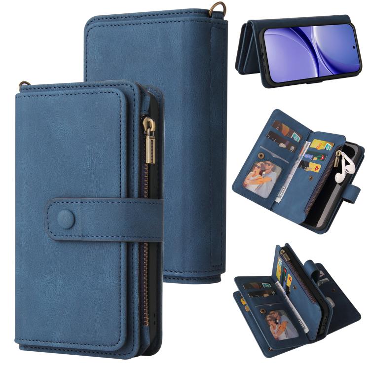 Skin Feel Multi Card Slots Zipper Wallet Leather Phone Case, For Redmi Turbo 5 Max / Poco X8 Pro Max 5G, For Redmi Turbo 5 / Poco X8 Pro 5G, For Redmi Note 14 5G, For Redmi Note 14 Pro / 14 Pro+ 5G, For Redmi 14C 4G Global, For Redmi 13 4G Global      ...