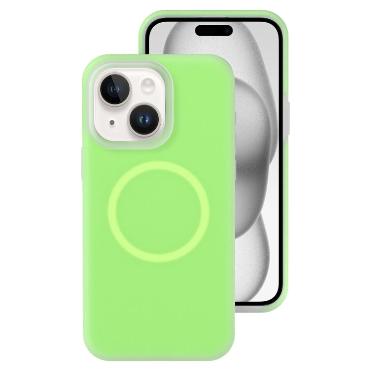 Jelly Liquid Silicone MagSafe Magnetic Phone Case, For iPhone 15, For iPhone 14 Plus, For iPhone 14, For iPhone 14 Pro
