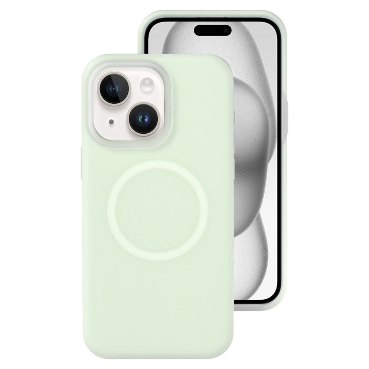 Jelly Liquid Silicone MagSafe Magnetic Phone Case, For iPhone 16, For iPhone 15 Pro Max, For iPhone 15 Pro, For iPhone 15 Plus