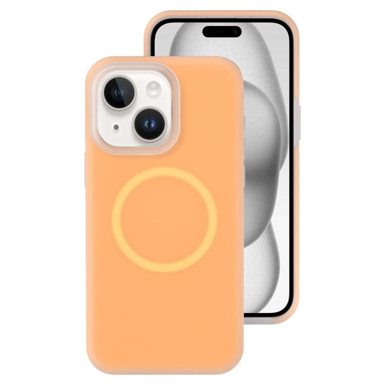 Jelly Liquid Silicone MagSafe Magnetic Phone Case, For iPhone 16, For iPhone 15 Pro Max, For iPhone 15 Pro, For iPhone 15 Plus