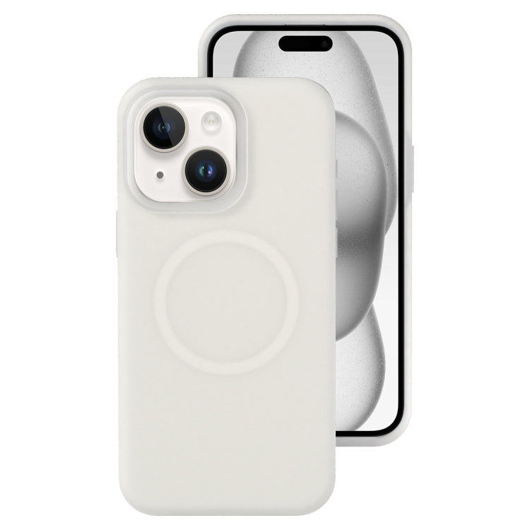 Jelly Liquid Silicone MagSafe Magnetic Phone Case, For iPhone 16, For iPhone 15 Pro Max, For iPhone 15 Pro, For iPhone 15 Plus