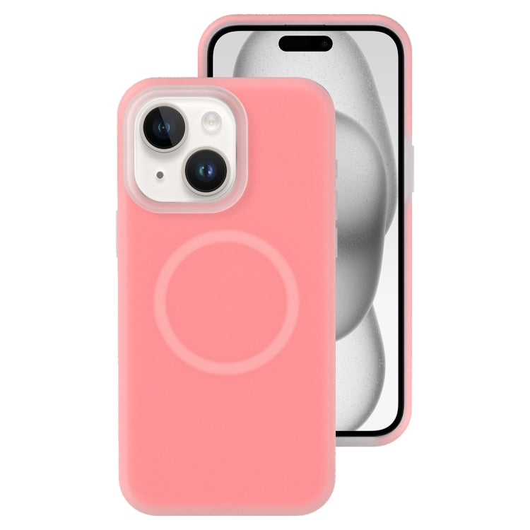 Jelly Liquid Silicone MagSafe Magnetic Phone Case, For iPhone 16, For iPhone 15 Pro Max, For iPhone 15 Pro, For iPhone 15 Plus