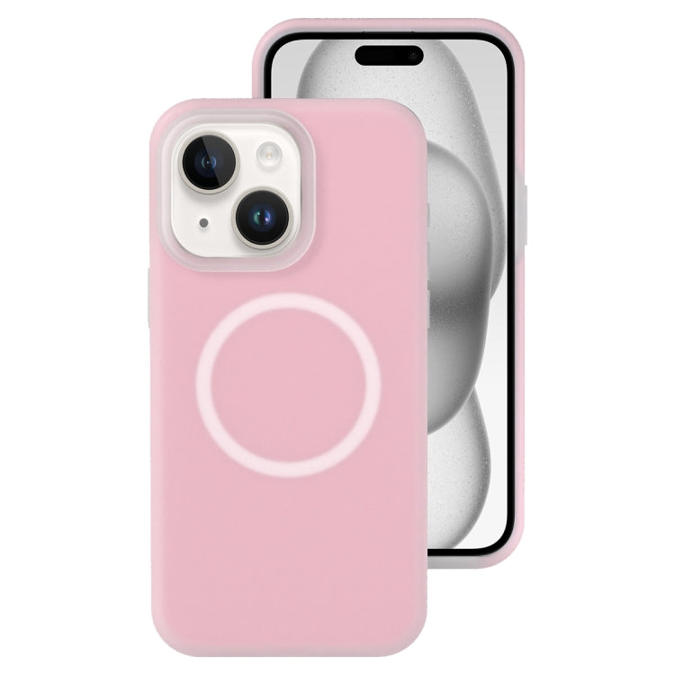 Jelly Liquid Silicone MagSafe Magnetic Phone Case, For iPhone 16, For iPhone 15 Pro Max, For iPhone 15 Pro, For iPhone 15 Plus