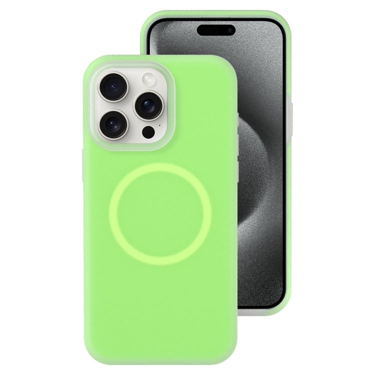Jelly Liquid Silicone MagSafe Magnetic Phone Case, For iPhone 16, For iPhone 15 Pro Max, For iPhone 15 Pro, For iPhone 15 Plus