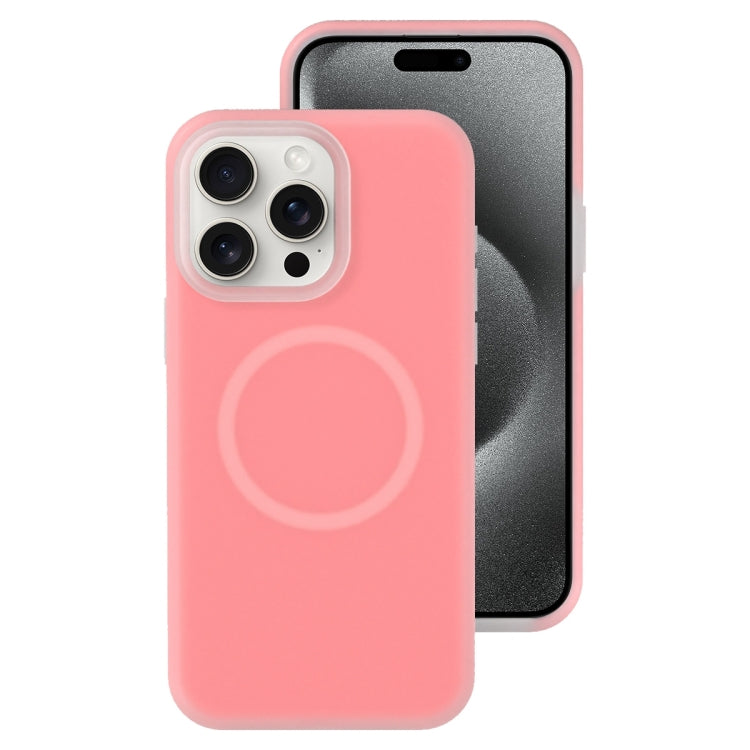 Jelly Liquid Silicone MagSafe Magnetic Phone Case, For iPhone 16, For iPhone 15 Pro Max, For iPhone 15 Pro, For iPhone 15 Plus