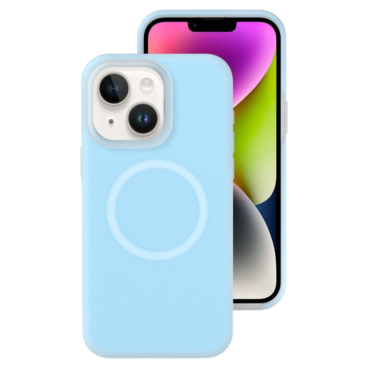 Jelly Liquid Silicone MagSafe Magnetic Phone Case, For iPhone 15, For iPhone 14 Plus, For iPhone 14, For iPhone 14 Pro