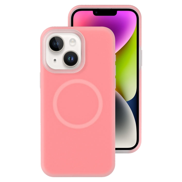Jelly Liquid Silicone MagSafe Magnetic Phone Case, For iPhone 15, For iPhone 14 Plus, For iPhone 14, For iPhone 14 Pro