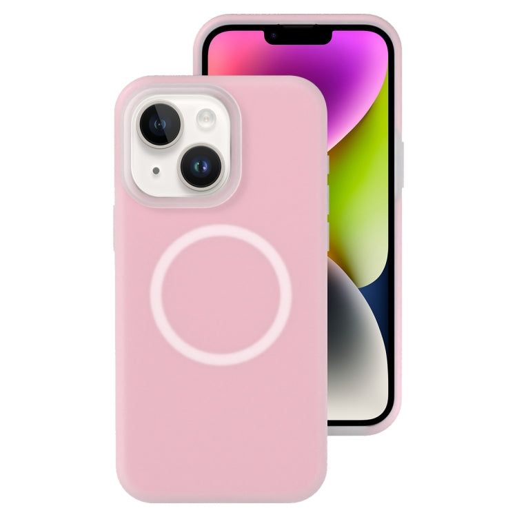 Jelly Liquid Silicone MagSafe Magnetic Phone Case, For iPhone 15, For iPhone 14 Plus, For iPhone 14, For iPhone 14 Pro