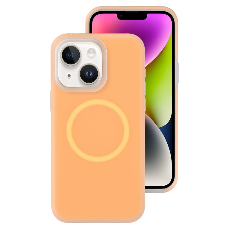 Jelly Liquid Silicone MagSafe Magnetic Phone Case, For iPhone 15, For iPhone 14 Plus, For iPhone 14, For iPhone 14 Pro