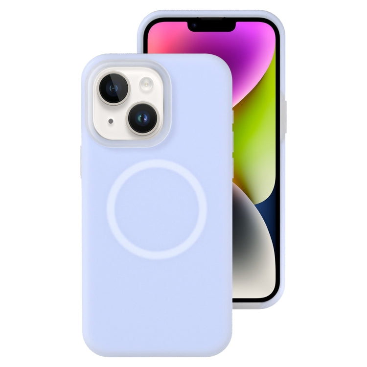 Jelly Liquid Silicone MagSafe Magnetic Phone Case, For iPhone 15, For iPhone 14 Plus, For iPhone 14, For iPhone 14 Pro