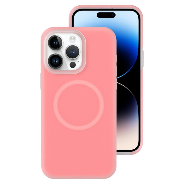 Jelly Liquid Silicone MagSafe Magnetic Phone Case, For iPhone 14 Pro Max, For iPhone 13 Pro Max, For iPhone 13 Pro, For iPhone 13