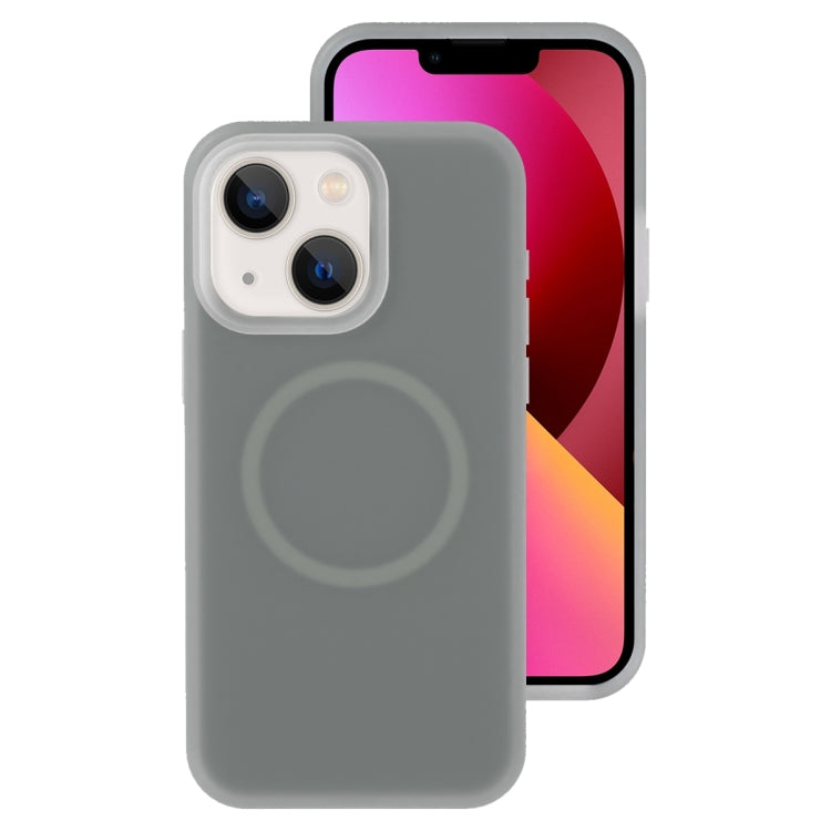 Jelly Liquid Silicone MagSafe Magnetic Phone Case, For iPhone 14 Pro Max, For iPhone 13 Pro Max, For iPhone 13 Pro, For iPhone 13