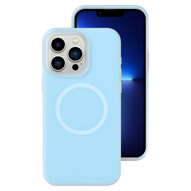Jelly Liquid Silicone MagSafe Magnetic Phone Case, For iPhone 14 Pro Max, For iPhone 13 Pro Max, For iPhone 13 Pro, For iPhone 13