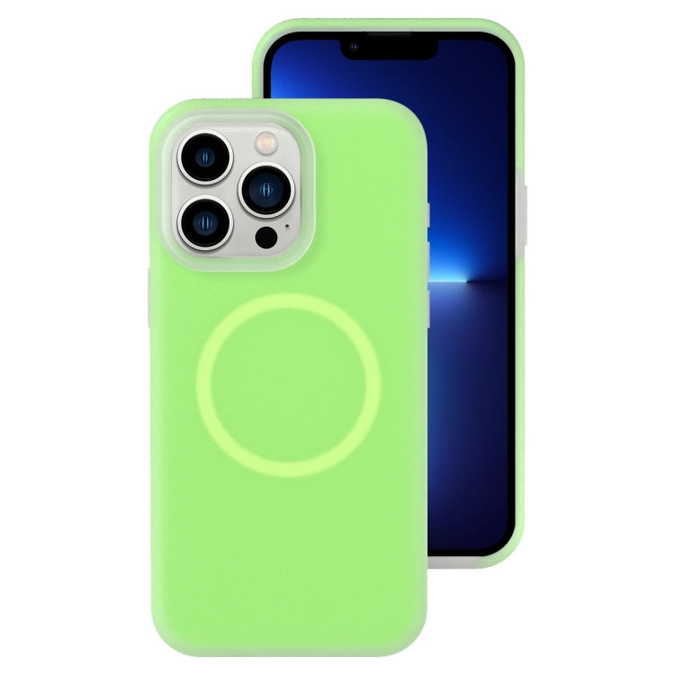 Jelly Liquid Silicone MagSafe Magnetic Phone Case, For iPhone 14 Pro Max, For iPhone 13 Pro Max, For iPhone 13 Pro, For iPhone 13