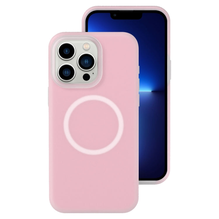 Jelly Liquid Silicone MagSafe Magnetic Phone Case, For iPhone 14 Pro Max, For iPhone 13 Pro Max, For iPhone 13 Pro, For iPhone 13