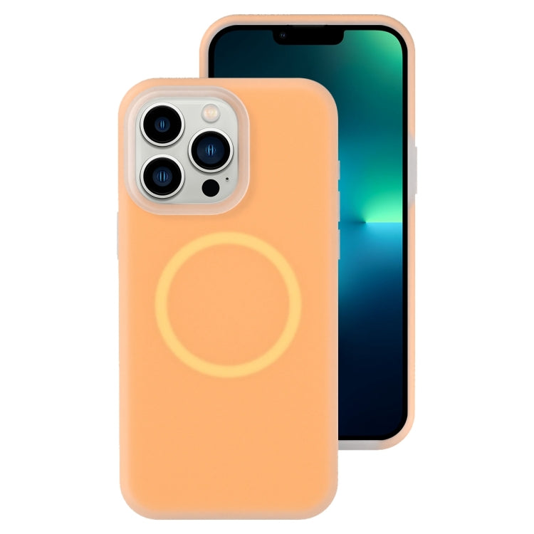 Jelly Liquid Silicone MagSafe Magnetic Phone Case, For iPhone 14 Pro Max, For iPhone 13 Pro Max, For iPhone 13 Pro, For iPhone 13