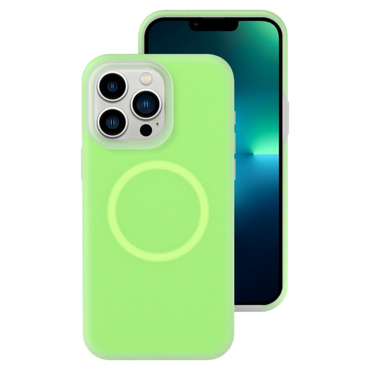 Jelly Liquid Silicone MagSafe Magnetic Phone Case, For iPhone 14 Pro Max, For iPhone 13 Pro Max, For iPhone 13 Pro, For iPhone 13