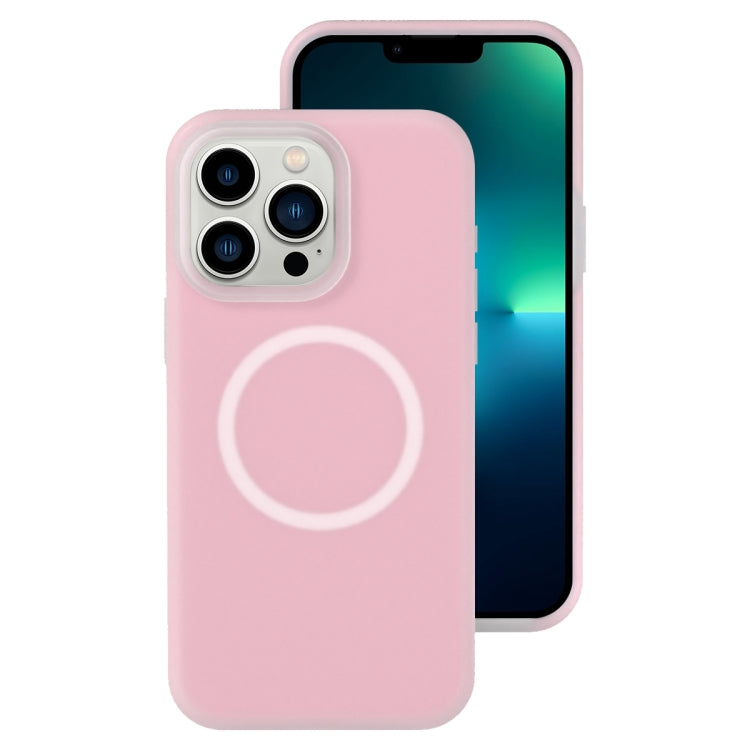 Jelly Liquid Silicone MagSafe Magnetic Phone Case, For iPhone 14 Pro Max, For iPhone 13 Pro Max, For iPhone 13 Pro, For iPhone 13