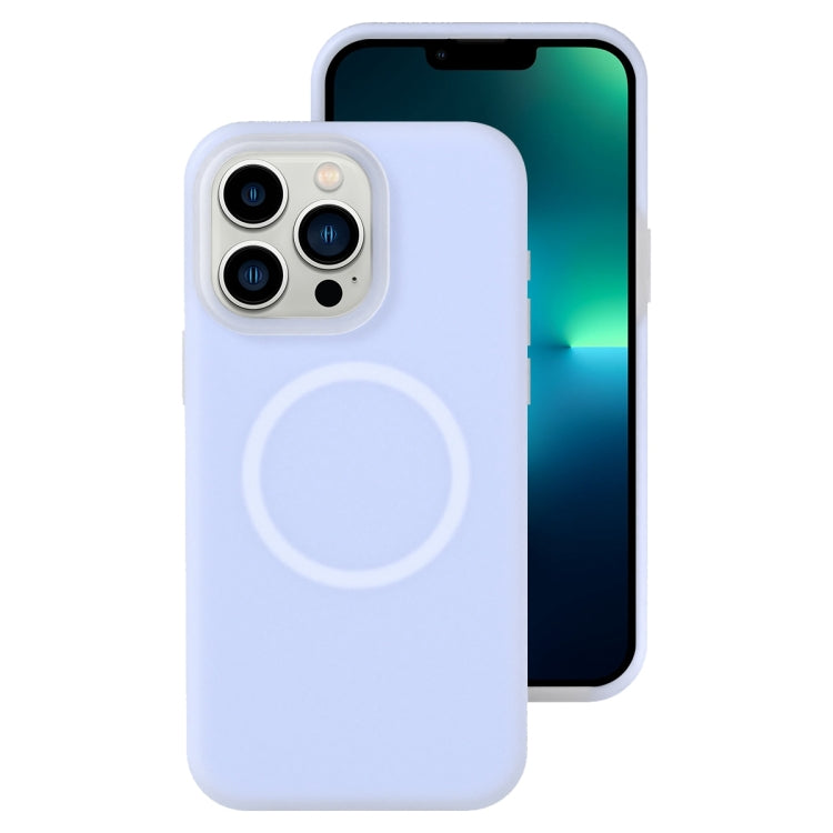 Jelly Liquid Silicone MagSafe Magnetic Phone Case, For iPhone 14 Pro Max, For iPhone 13 Pro Max, For iPhone 13 Pro, For iPhone 13