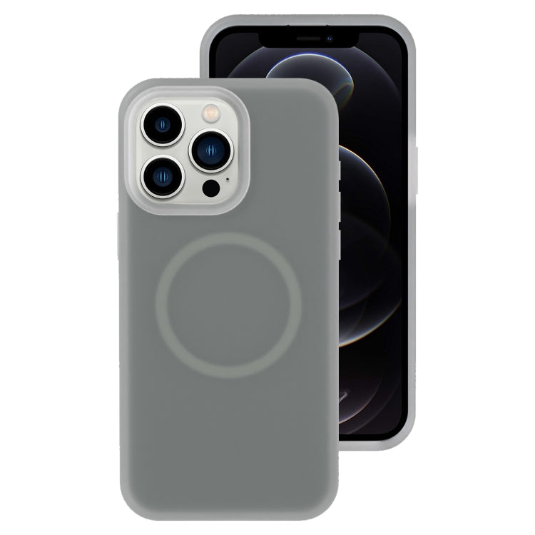 Jelly Liquid Silicone MagSafe Magnetic Phone Case, For iPhone 12, For iPhone 12 Pro Max, For iPhone 12 Pro, For iPhone 11 Pro Max