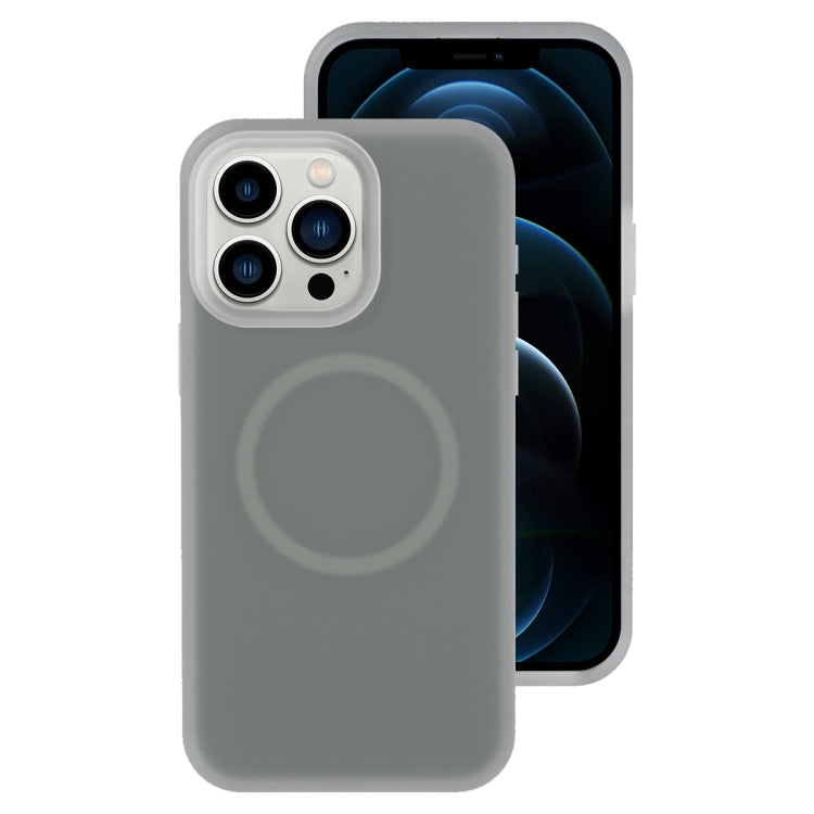 Jelly Liquid Silicone MagSafe Magnetic Phone Case, For iPhone 12, For iPhone 12 Pro Max, For iPhone 12 Pro, For iPhone 11 Pro Max
