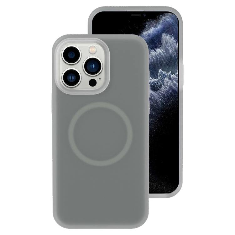 Jelly Liquid Silicone MagSafe Magnetic Phone Case, For iPhone 12, For iPhone 12 Pro Max, For iPhone 12 Pro, For iPhone 11 Pro Max