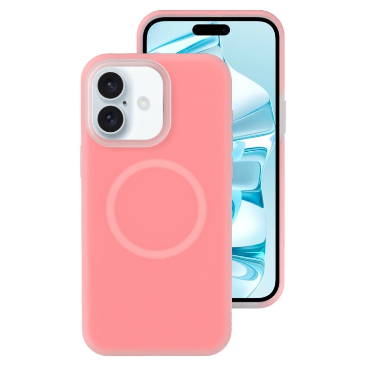 Jelly Liquid Silicone MagSafe Magnetic Phone Case, For iPhone 16, For iPhone 15 Pro Max, For iPhone 15 Pro, For iPhone 15 Plus