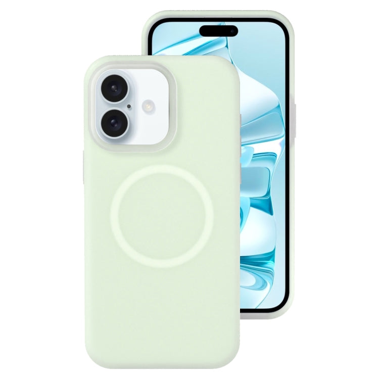 Jelly Liquid Silicone MagSafe Magnetic Phone Case, For iPhone 17e / 16e, For iPhone 16 Pro Max, For iPhone 16 Pro, For iPhone 16 Plus