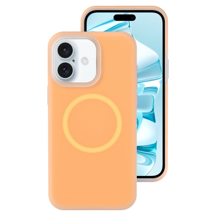 Jelly Liquid Silicone MagSafe Magnetic Phone Case, For iPhone 17e / 16e, For iPhone 16 Pro Max, For iPhone 16 Pro, For iPhone 16 Plus