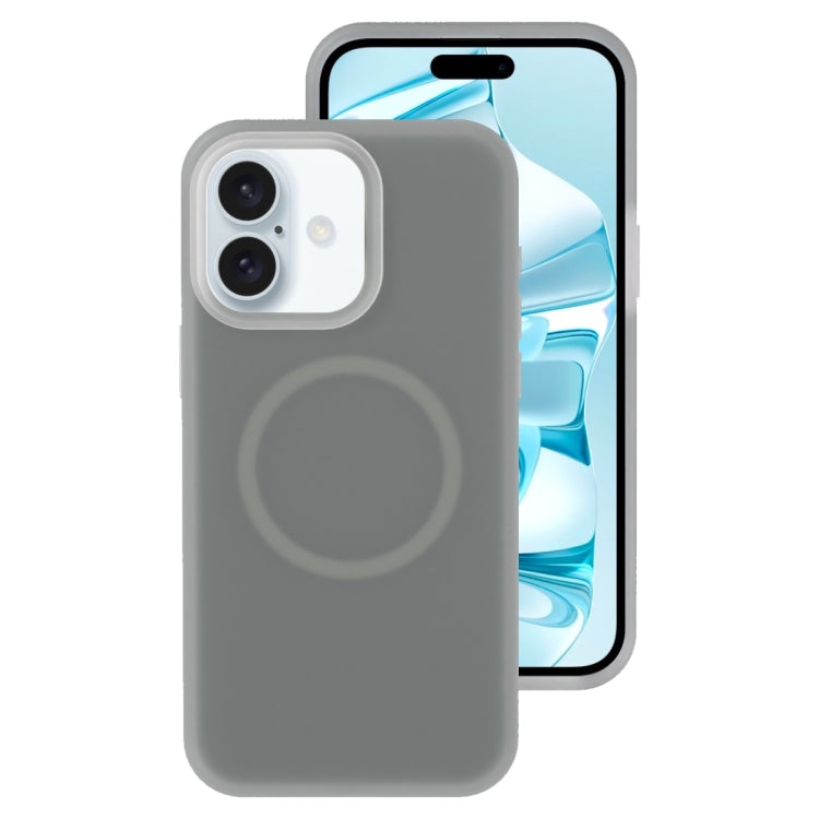Jelly Liquid Silicone MagSafe Magnetic Phone Case, For iPhone 17e / 16e, For iPhone 16 Pro Max, For iPhone 16 Pro, For iPhone 16 Plus