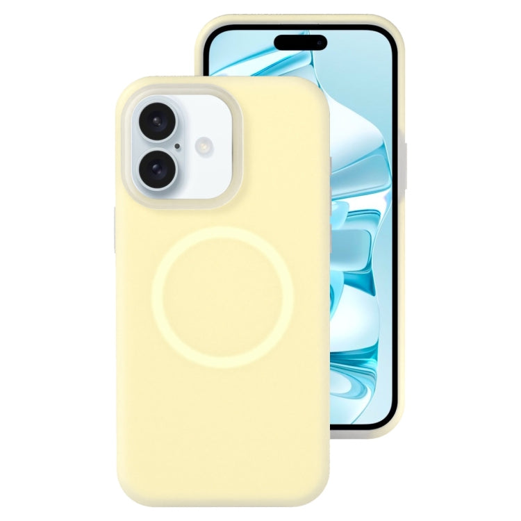 Jelly Liquid Silicone MagSafe Magnetic Phone Case, For iPhone 17e / 16e, For iPhone 16 Pro Max, For iPhone 16 Pro, For iPhone 16 Plus