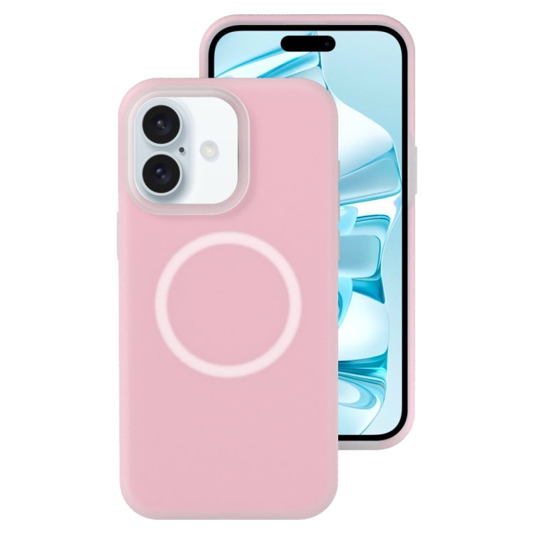 Jelly Liquid Silicone MagSafe Magnetic Phone Case, For iPhone 17e / 16e, For iPhone 16 Pro Max, For iPhone 16 Pro, For iPhone 16 Plus