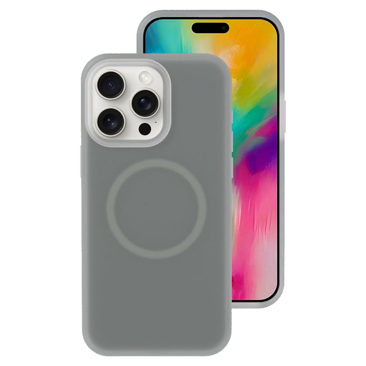 Jelly Liquid Silicone MagSafe Magnetic Phone Case, For iPhone 17e / 16e, For iPhone 16 Pro Max, For iPhone 16 Pro, For iPhone 16 Plus