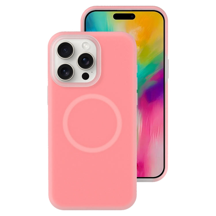 Jelly Liquid Silicone MagSafe Magnetic Phone Case, For iPhone 17e / 16e, For iPhone 16 Pro Max, For iPhone 16 Pro, For iPhone 16 Plus